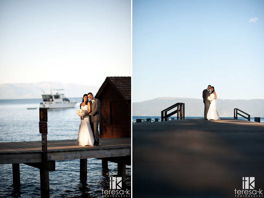 photos at the deck in north shore lake Tahoe